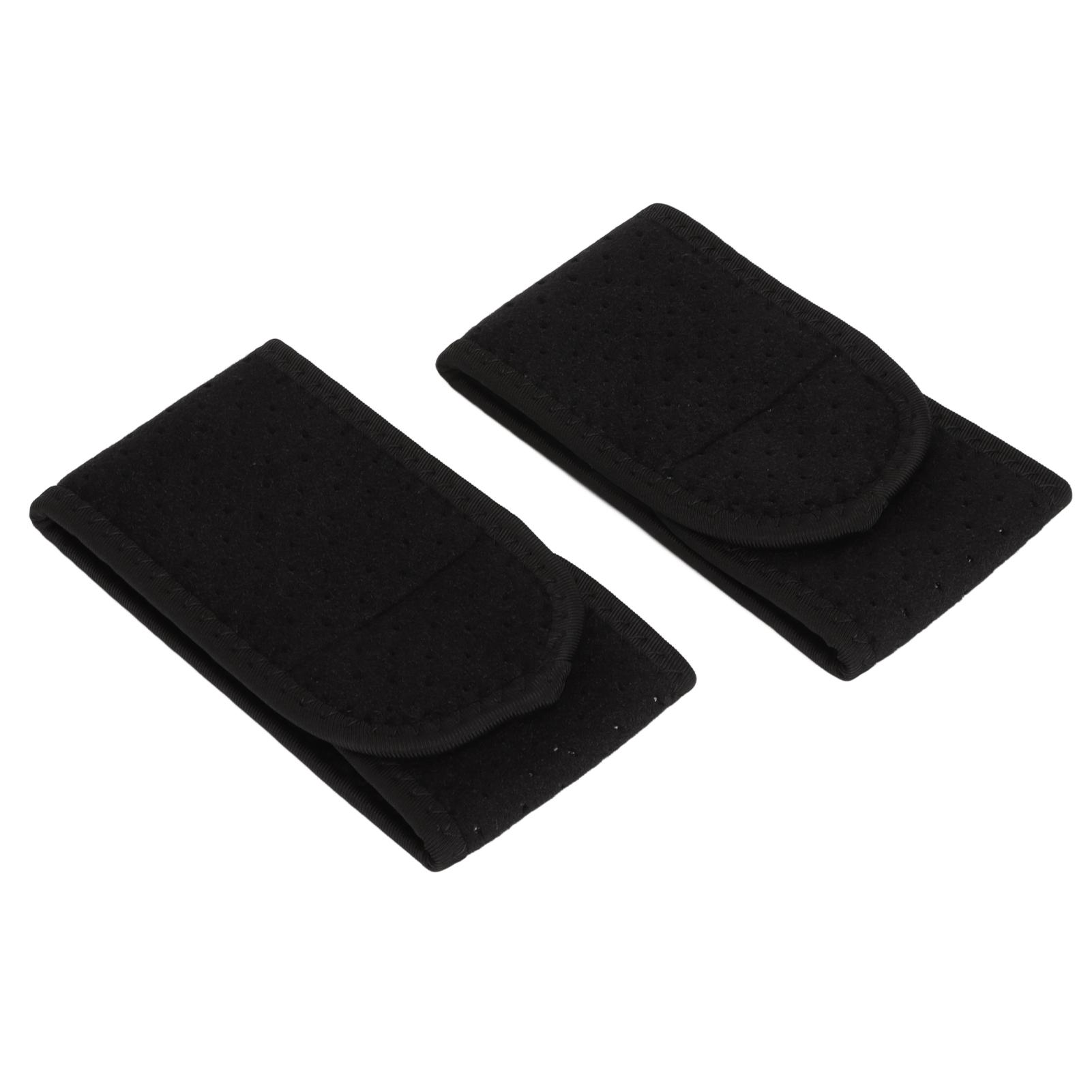 2 Pcs Compression Wrist Brace Hook and Loop Design Comfortable Warm Wrist Brace for Wrist Sprain Sports