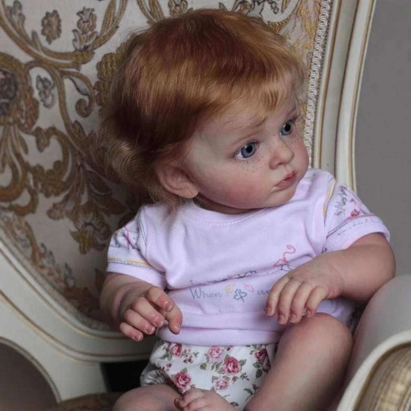 So Truth Like 60 Cm Princess Reborn Doll Tutti Handmade High-end Color Painted 3D Skin Newborn Babies Doll with Visible Vein Bloodshot Rebirth Dolls