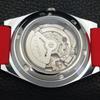 REFURBISHED VINTAGE SEIKO 5 AUTOMATIC 6309A JAPAN MENS RED DIAL WATCH a441299-a