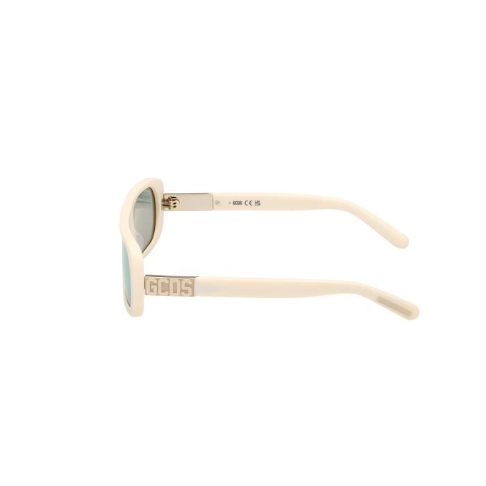 Lunettes de Soleil - GCDS - GD0039 - 21Q shiny white - ACETATE - Unisex