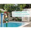 High Accuracy Digital Water Flow Meter Measure Water Consumption and Flow Rate for Outdoor Garden Watering/RV Water Tank Filling