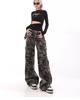 Unisex American Retro Camouflage Overalls – Casual Wide-Leg Hip-Hop Trousers