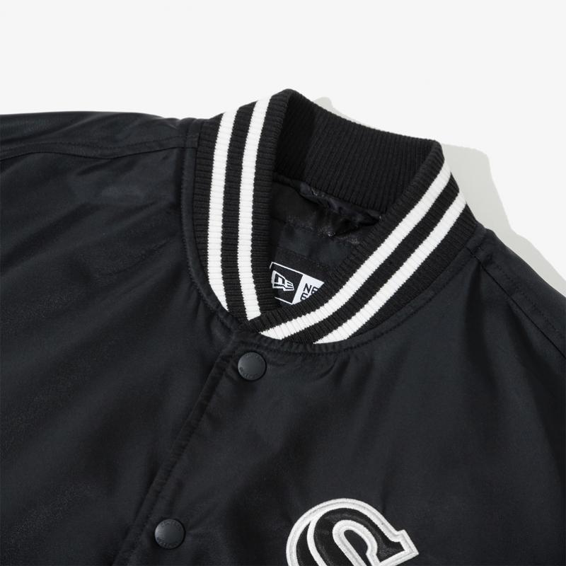New Era Mlb Chicago White Sox Authentic Stadium Jacket Black