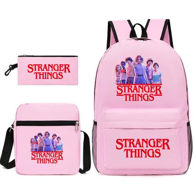 Stranger Things Školní batoh+svačinový sáček+penál třídílná sada KTB