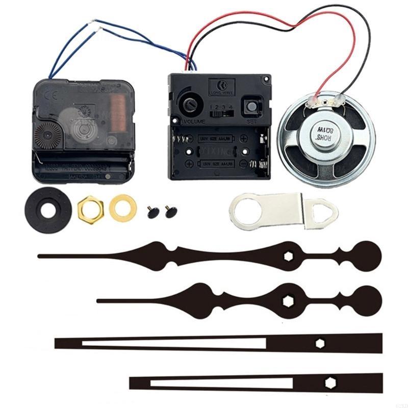 62KD DIY Quartzs Clock Mechanism Set Battery Powered Motor Replacements 12888 Clock Movement for Wall Clocks for Hobbyists