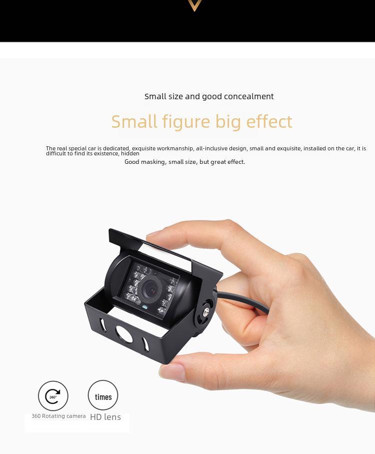 High Definition Night Vision 24V Infrared Reversing Camera for Trucks and Buses