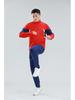Autumn Winter College Student Football Training Set: Half-Zip Long-Sleeve Jersey & Children's Competition Team Uniform