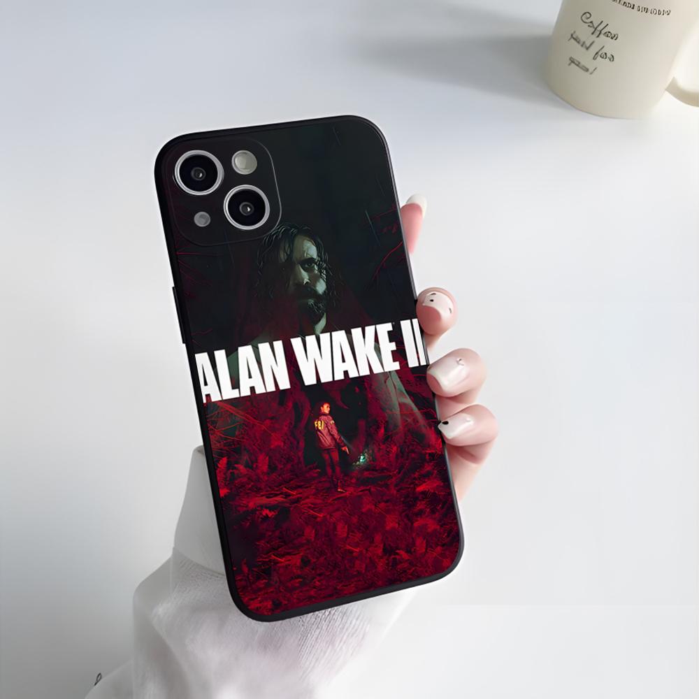 A-Alan Wake 2 Game Phone Case For IPhone 17 Pro Max 15 Pro 16 14 Plus 12 13 Mini 11 Pro Shockproof Soft Cover