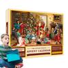 Christmas Advent Puzzle Calendar 2024 Creative Christmas Advent Calendar Adults 1008 Pieces Jigsaw 24 Days Christmas Countdown