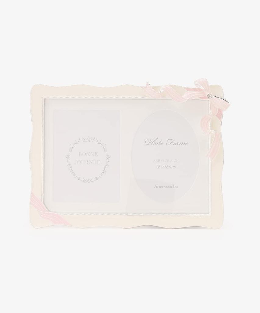 Τσάι AfternoonTea LIVING Φωτογραφική κορνίζα EN45 Κορδέλα Διπλή κορνίζα ροζ [Afternoon LIVING]