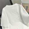 Plus Size Sequin Embroidered Mesh Two-Piece Cotton T-shirt