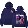 Rapper Anuel AA Real Hasta La Muerte Album Tour Hoodie Streetwear Men Women Vintage Hip Hop Pop Music Hoodies Casual Sweatshirts
