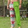 Men's Allover Printed Home Pants Sleeping Pajama Pants Long Pants Pajama Pants