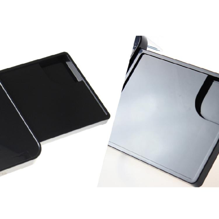 Portable Vehicle Mounted Desk Table Platform for Laptop Work and Food Consumption Feature Foldable Design and Stable Base