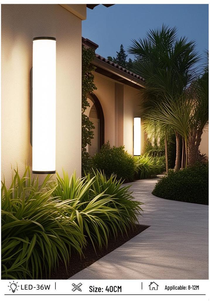 Super Bright LED Wall Lamp for Living Room, Bedroom, Balcony, Front Door, and Bathroom Mirror