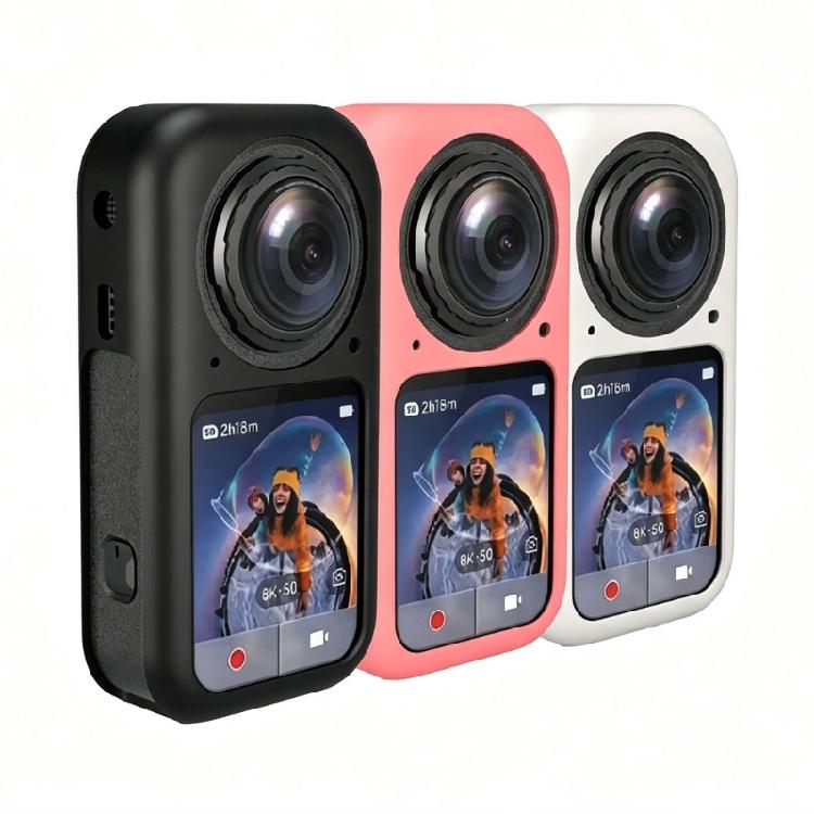 Soft Silicone Case for X6 with Separate Lens Cover, Compact Camera Shell for Backpack Carry and Daily Storage Protector