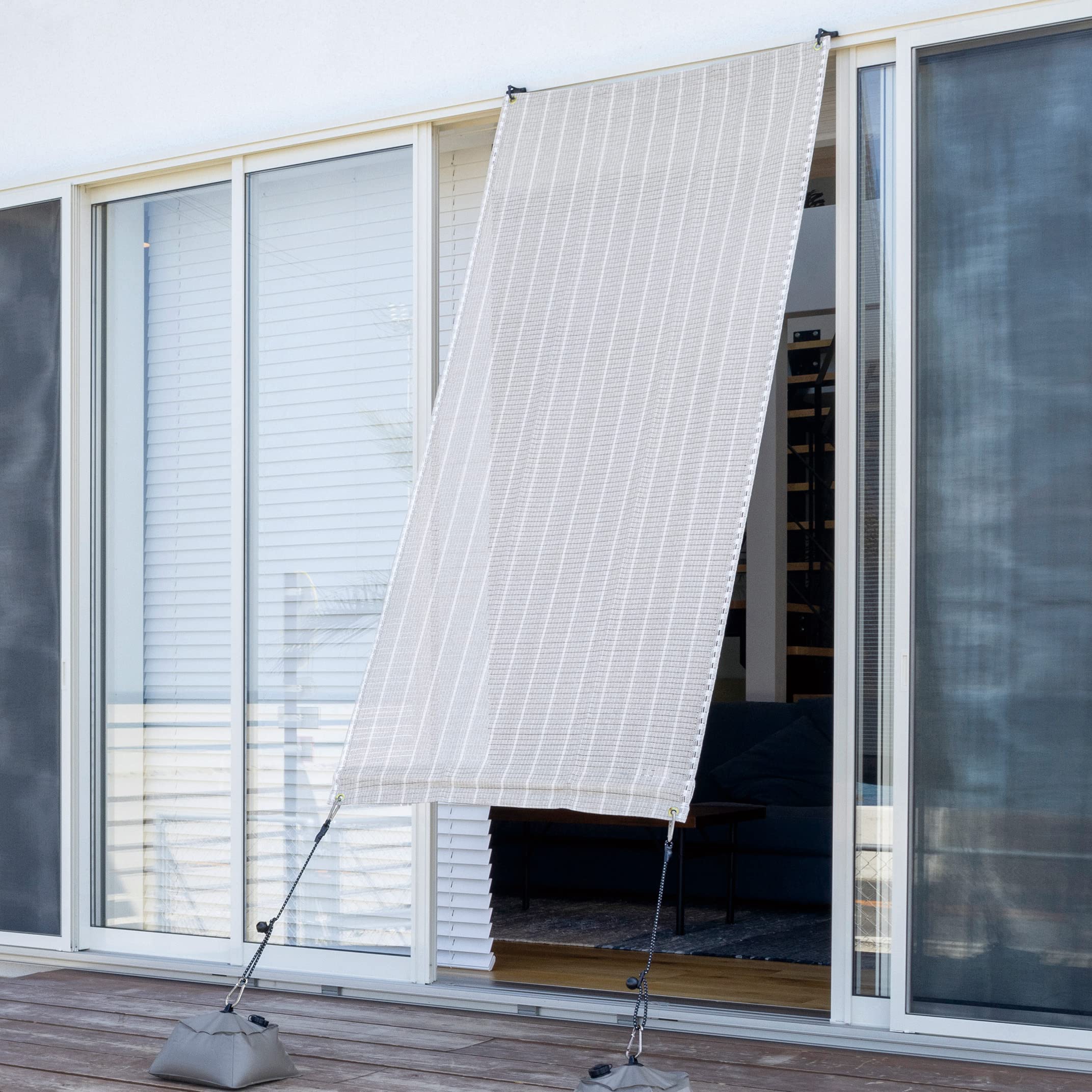 

Takasho Cool Shade Prime Urban Gray x 2m Polyethylene CLS Model Shade Sunshade Awning Balcony Privacy Screen 0.9 High-Grade (CLS-H20UP) [5-Year