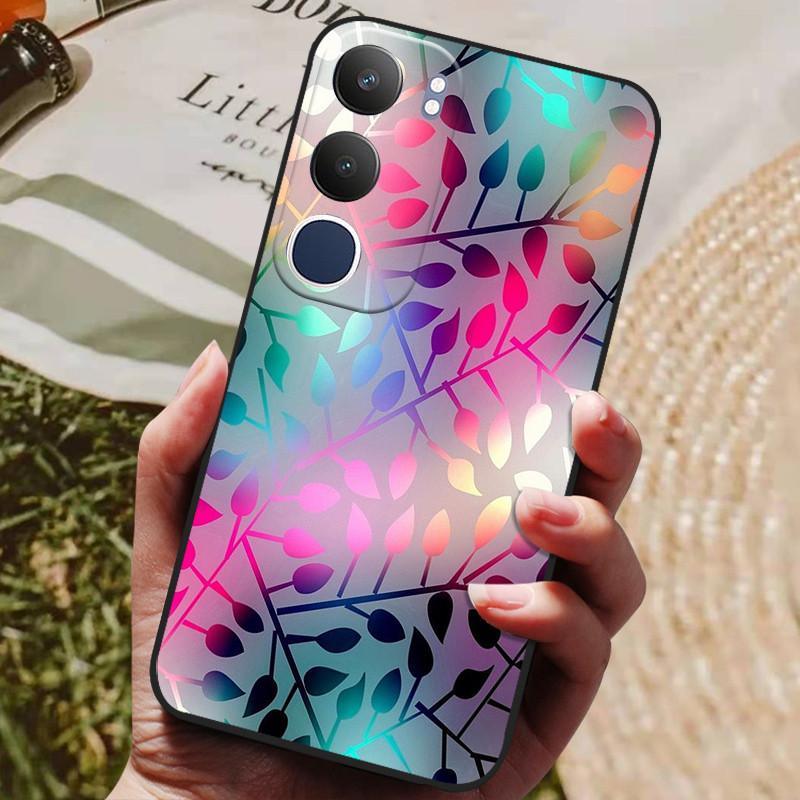 Pouzdro na telefon pro vivo Y19s 4G Módní malovaný měkký silikonový zadní kryt pro vivo Y19s 4G Pouzdra TPU nárazník na vivoy19s V2419 Roztomilé