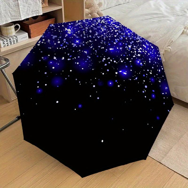 1 Stück Galaxie Sternenhimmel Thema Hochwertiger Regenschirm, Automatisches Öffnen und Schließen Regenschirm, Multifunktionaler Regenschirm G0811194