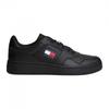 Tommy Jeans Mens Leather Low Cut Flat Trainers