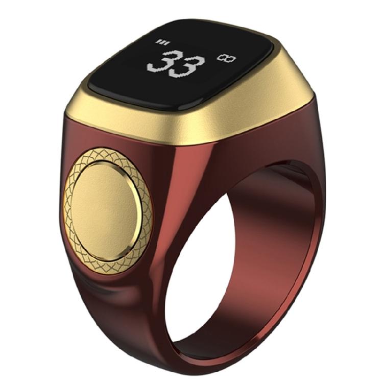 for Smart Counter Ring with Tasbih Beads 40mAh Battery Supports Android 5./iOS 1
