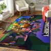 1Pc Minecraft Adventure Blocks Rug, Office Carpet Indoor Outdoor Doormat, Non-Slip, Comfortable, Living, Christmas Halloween, Xmas Gift S1950