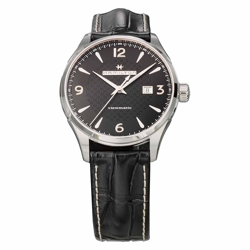 

[Hamilton] Watch Jazzmaster jazz master Viewmatic Auto black dial stainless steel sapphire glass automatic winding Automatic 44MM Switzerland brand