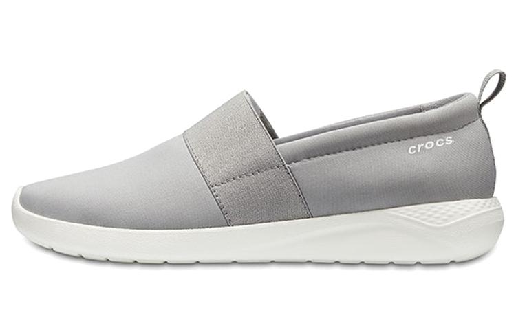 Crocs LiteRide Breathable And Wear resistant Low top Casual Shoes Women s Gray 205103-00J 36-37