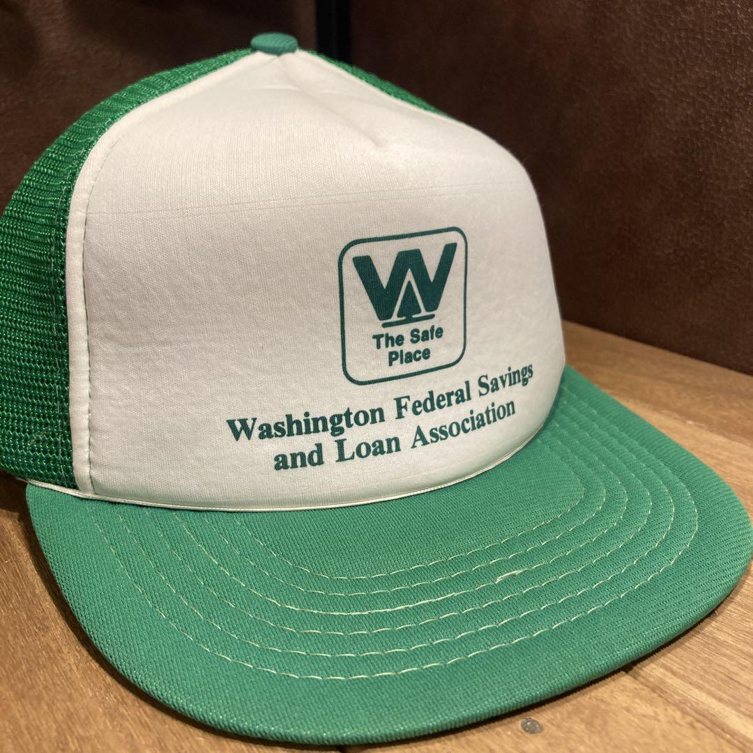 

[USED] US-sourced Deadstock Vintage Trucker Cap Snap Baseball 156