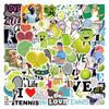 55 Tennis Sports Graffiti Stickers: Waterproof DIY Decor for Phone & Computer