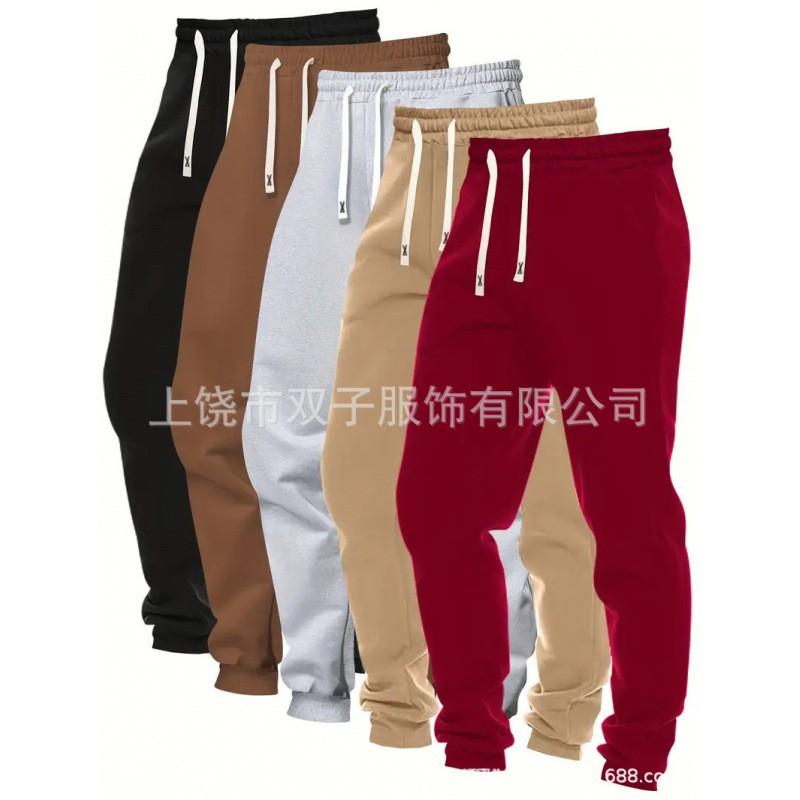 Mens Casual Sport Hoodie Set Loose Fit Long Sleeve Cotton Blend Tracksuit