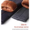 Pantaloni Invernali da Uomo Ispessiti in Pelo di Cammello: Pantaloni caldi foderati in velluto per persone di mezza età e anziane.