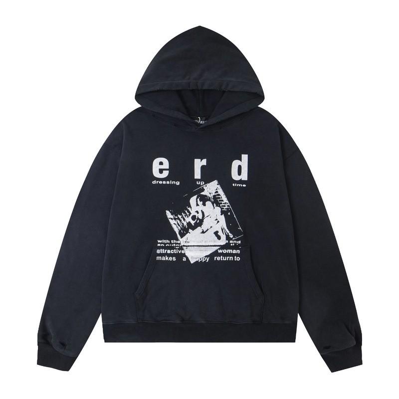 2025 Unisex Oversized Hooded Sweatshirt With Vintage Character Print Loose Fit Streetwear Casual Top