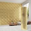 2.3mm Thick Metallic Self-Adhesive Wallpaper Waterproof Scratch-Resistant Vinyl Film Home Renovation, Living Room Bedroom Wall Decor
