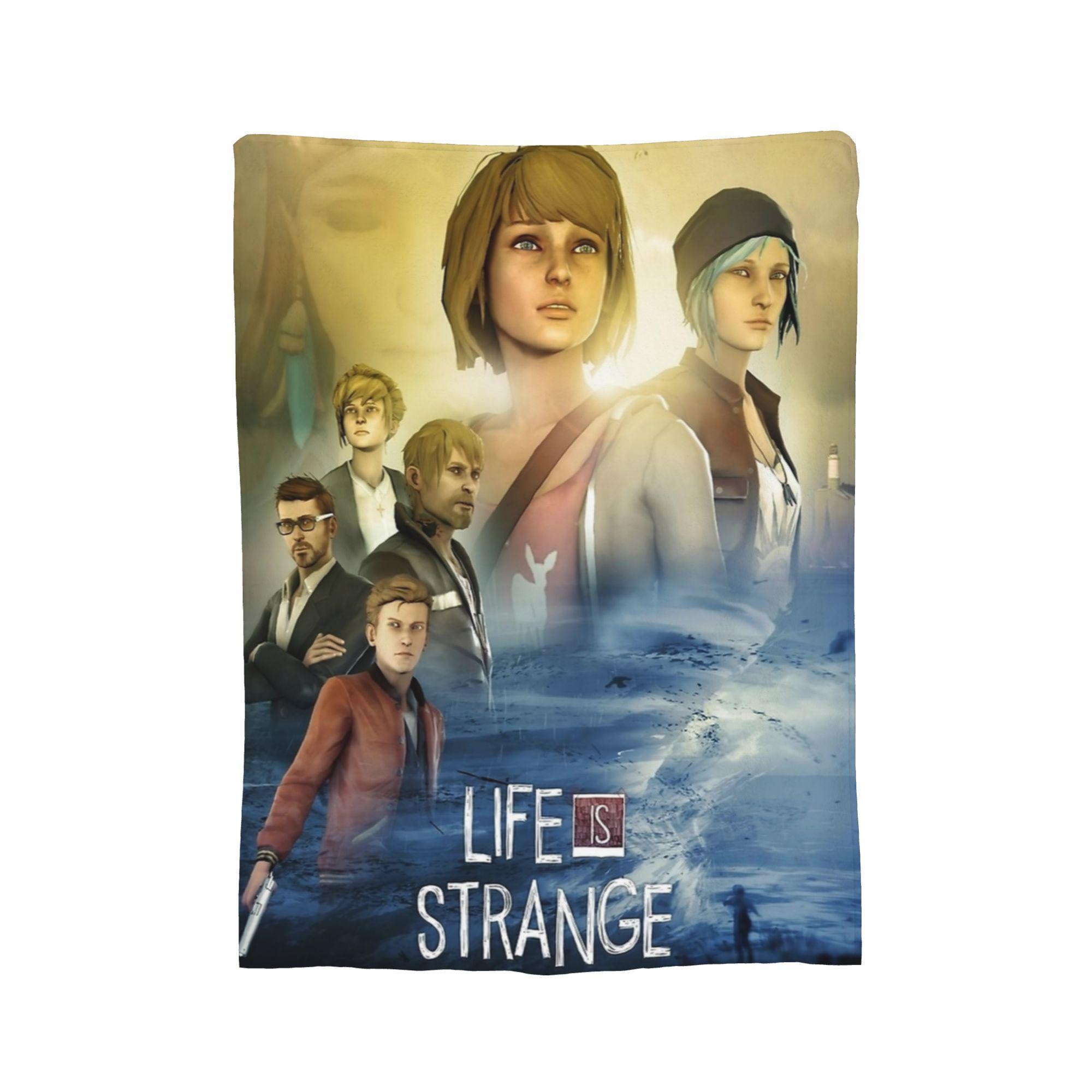 

max chloe Life Is Strange Blanket Wool Novelty Warm Throw Blanket for Bed Sofa Spring Autumn 75x90cm