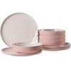 Ritzenhoff & Breker Jasper Pink Tableware Set, 8 Pieces (409178)