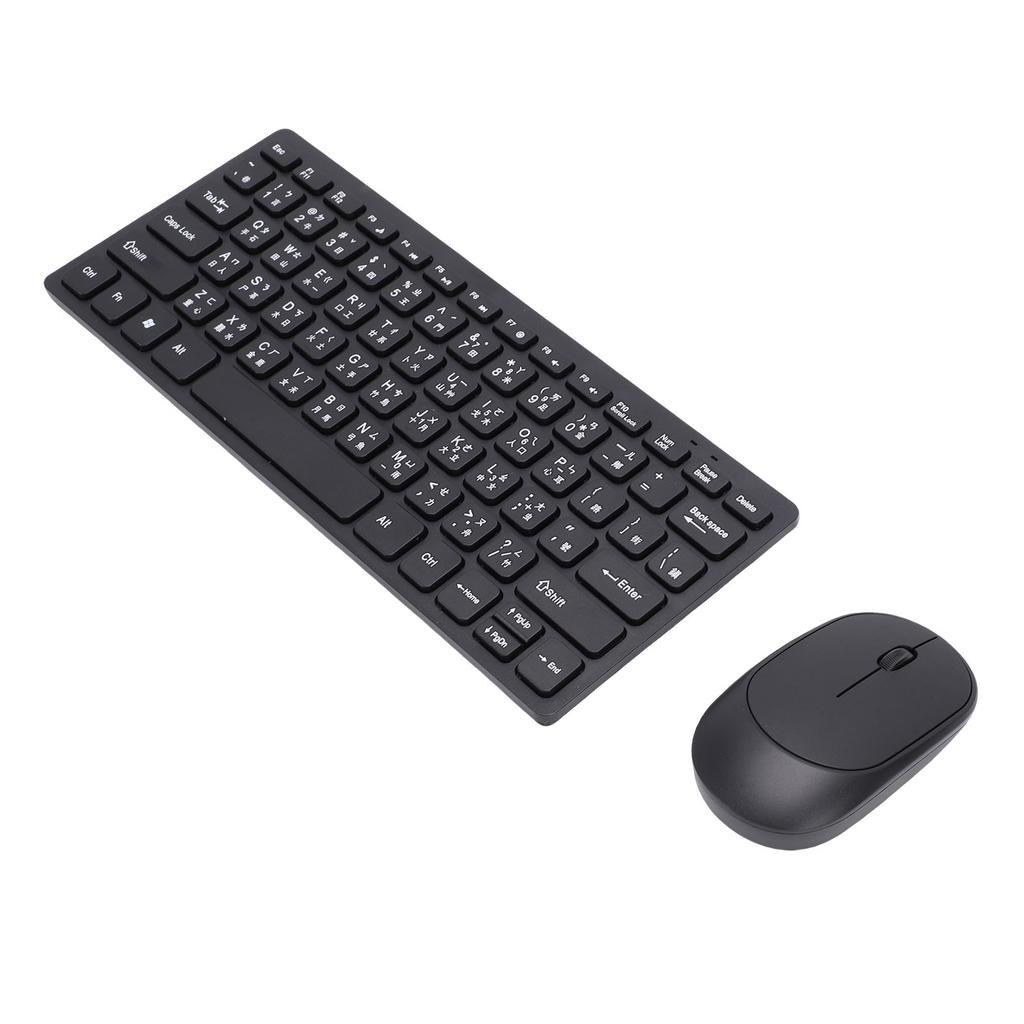 Wireless Keyboard Mouse Combo 2.4GHz 78 Key with Mice Ultra Slim Lightweight for Computer Desktop PC Laptop