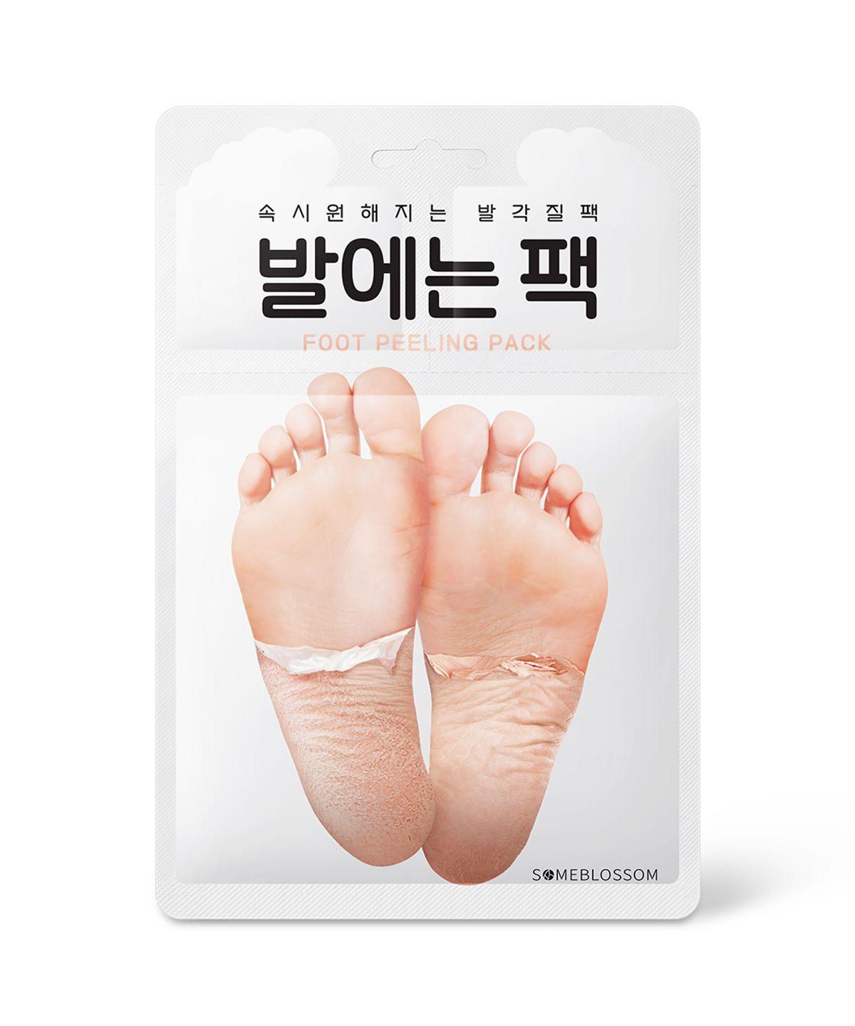 Foot pack, foot exfoliation