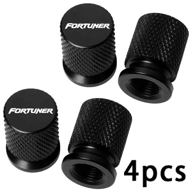 Car Wheel Tire Valve Caps Tyre Stem Covers Airdust Waterproof For TOYOTA Fortuner Accessories