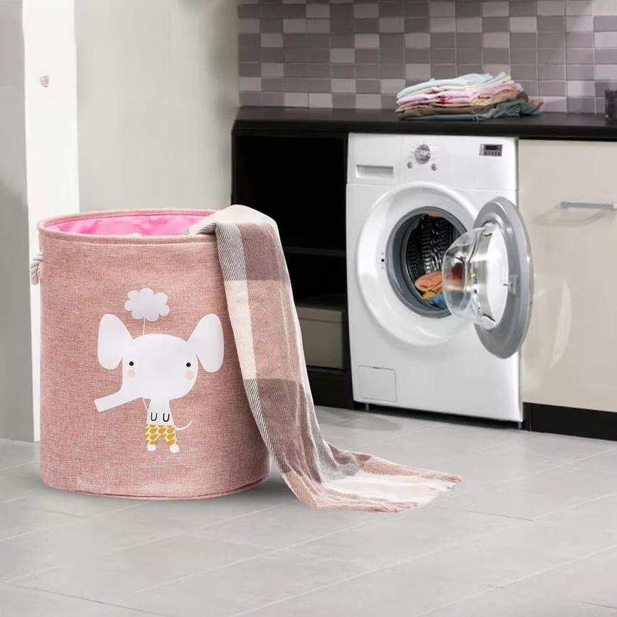 Home Large Laundry Basket Foldable Storage Box Collapsible Child Toy Laundry Bag Dirty Clothes Hamper Bathroom Organizer Bucket
