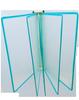 Wall-Mounted A4 Swivel File Rack - 5-Page Magnetic Display Holder