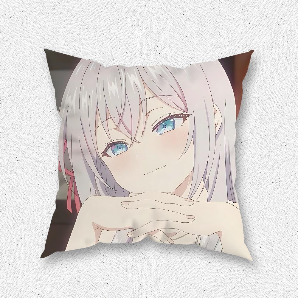 

Alya R-Roshidere Pillow Case For Home Bedroom Room Decoration Living Room Sofa Cushion Cover Suitable 12x12Inch