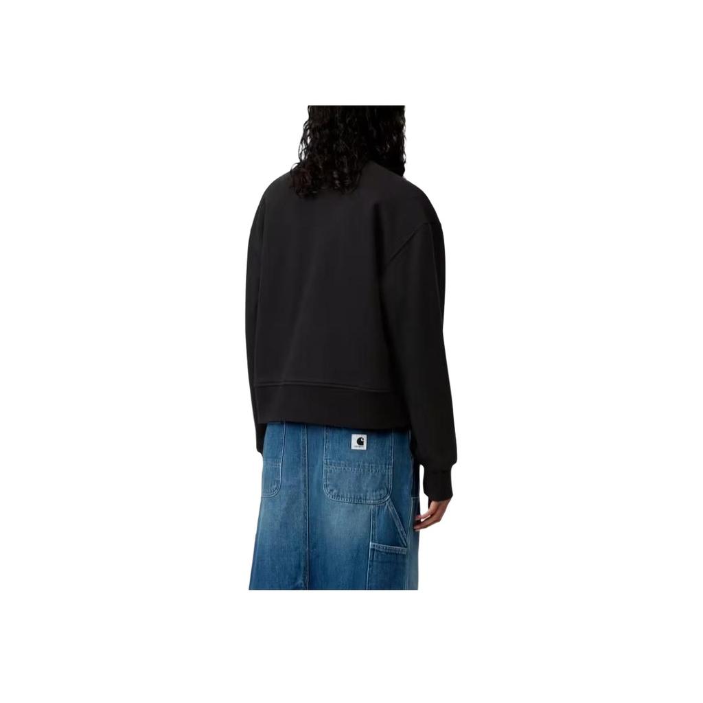 Carhartt WIP Fw25 W Detroit Sweat Jacket Classic Detroit Sports Long Sleeve Zip Casual Jacket Women Jackets I035703-89-06