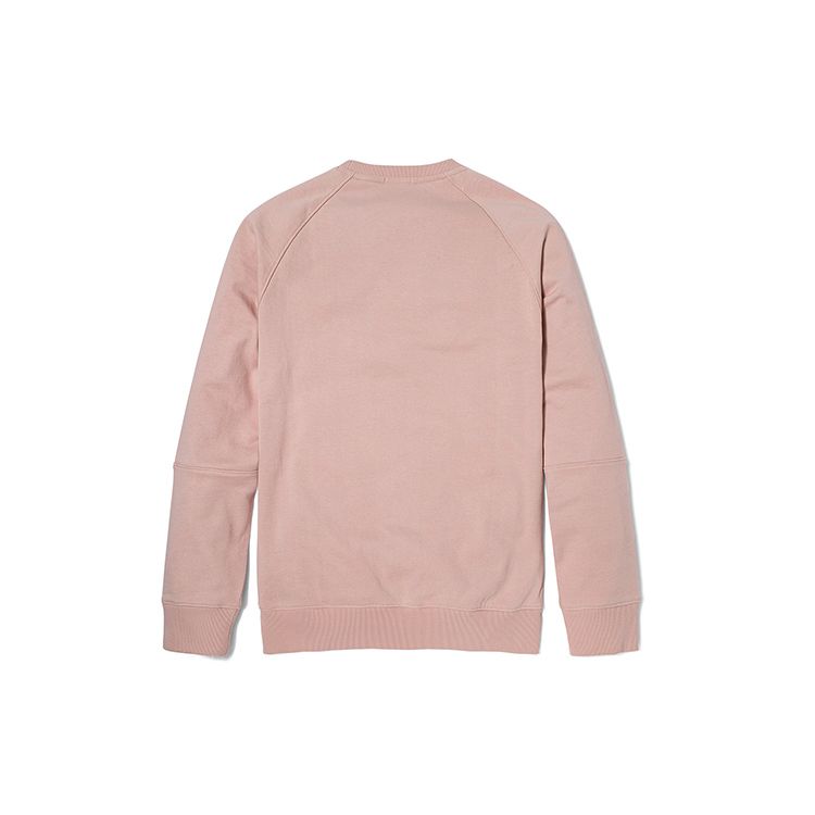 Timberland Embroidered Logo Casual Crewneck Sweatshirt Men Sweatshirt Light-Pink A2D3J-662