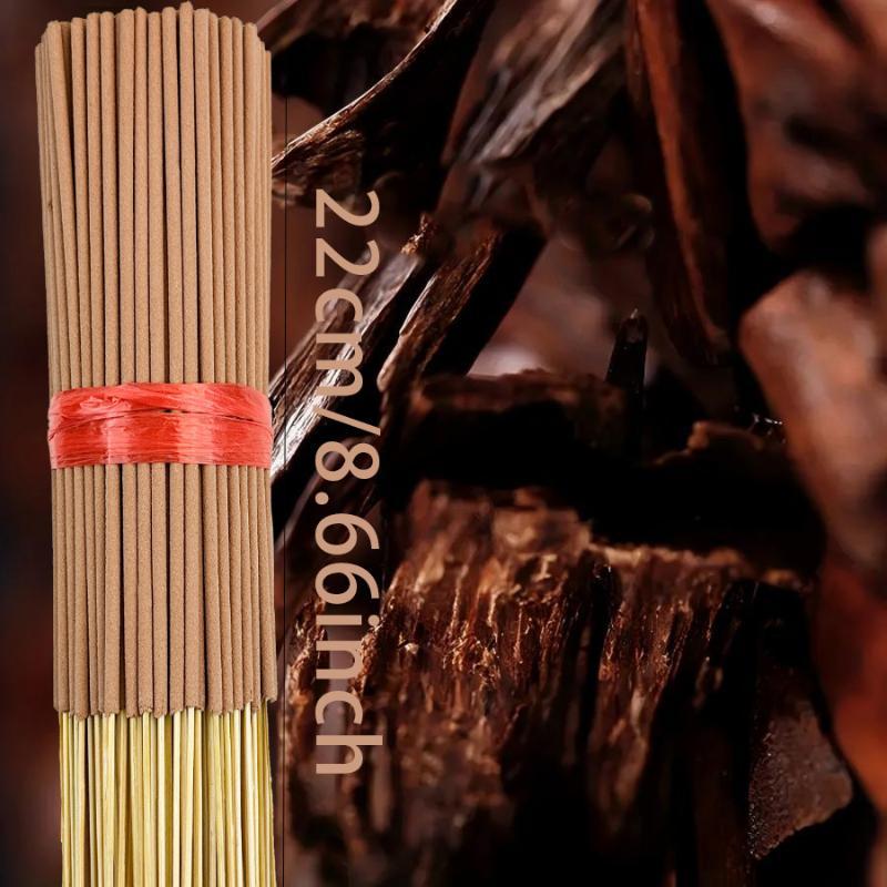 25/50/75/100/150 Piezas Varillas de Incienso de Sándalo 22.0 cm Adecuadas para Yoga Meditación Spa Hogar Oficina Fragancia
