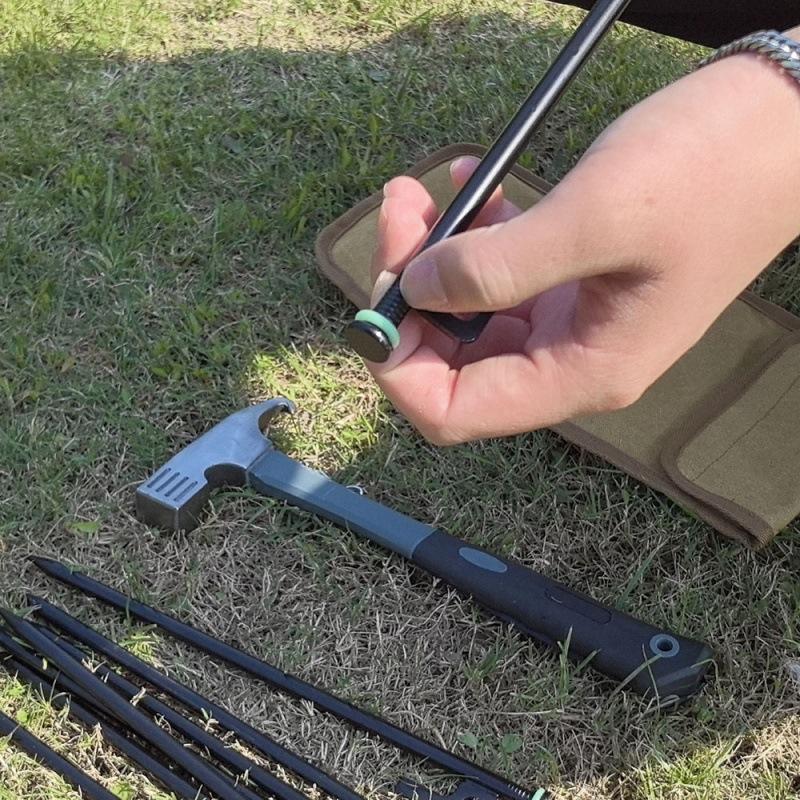 Camping Tent Legs Tent Stakes Pegging Ground Nails 30Cm Length Outdoor Camper Tourist Supplies Accessories