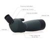 25-75X70 Zoom Prism Objective Lens Optics Waterproof Birdwatching Camping with Tripod Spotting Scope Monocular Telescope
