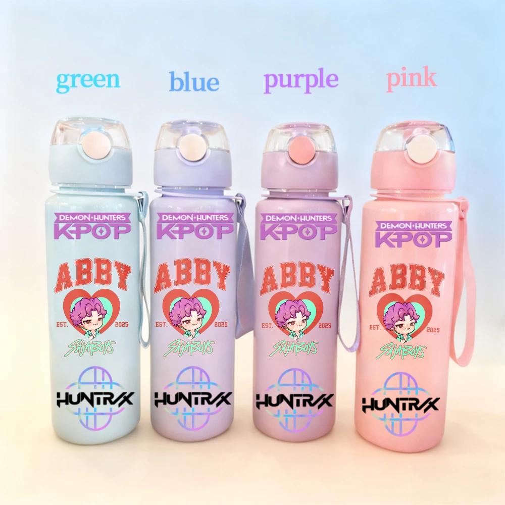 700ML KPOP Devil Hunter Stainless Steel Insulated Mug Anime Cartoon Style Portable Cup Fit designed for Students plus Children
