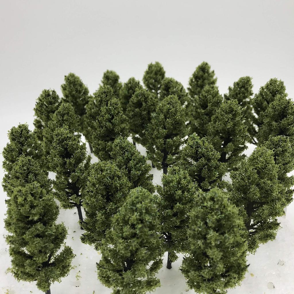 Cedar Tree Forest Model Selectable Colors and Sizes N Gauge Diorama Railway Architectural Tree Landscape Model Tree Miniature Dark [DauStage] - -