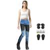 Womens Motorcycle Riding Pants With Integrated Protective Padding Breathable Denim-Style Biker Trousers Street Touring